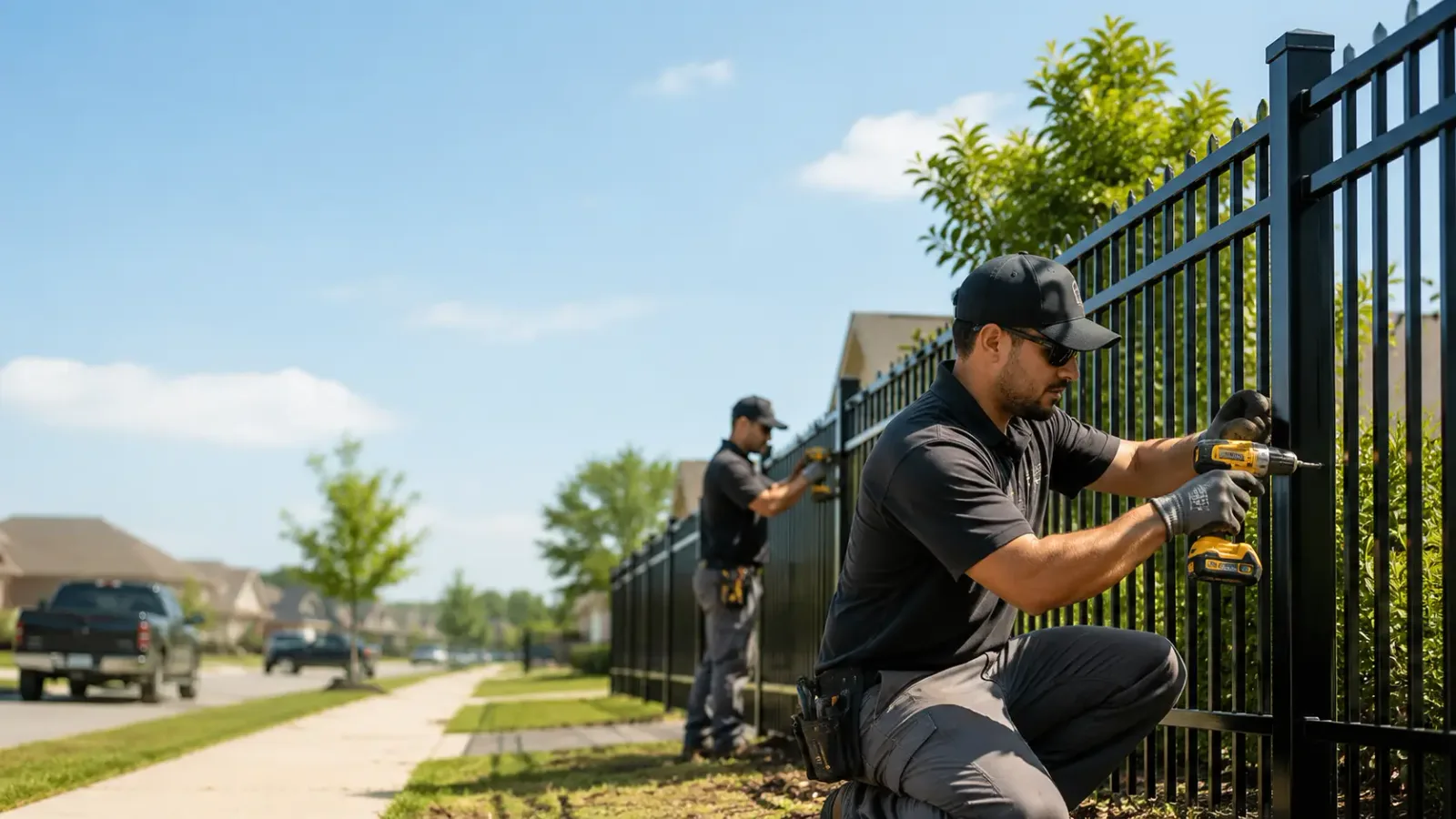 Metal Fence Installation in Deerbrook, WI
